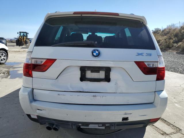 WBXPC93468WJ22320 - 2008 BMW X3 3.0SI WHITE photo 6