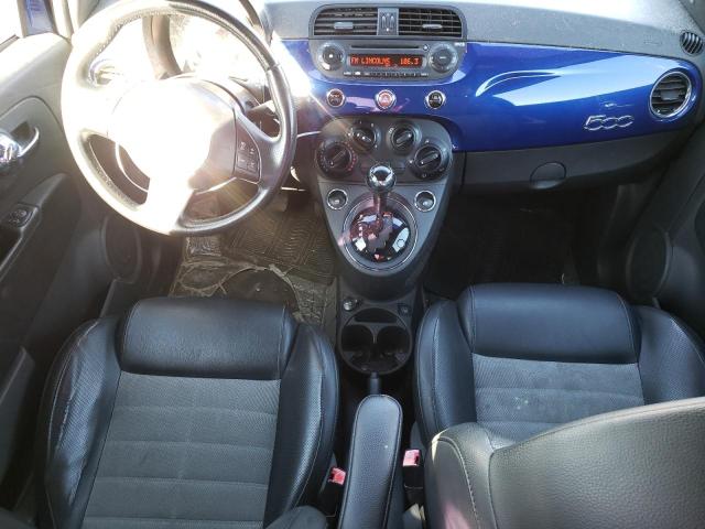 3C3CFFBR5CT280391 - 2012 FIAT 500 SPORT BLUE photo 8