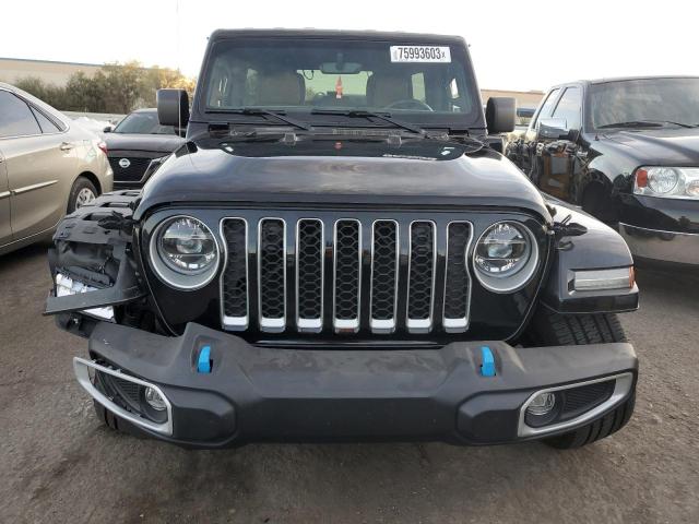 1C4JJXP68NW229373 - 2022 JEEP WRANGLER U SAHARA 4XE BLACK photo 5