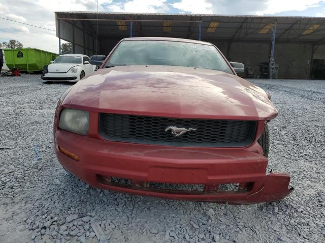 1ZVHT80N495110907 - 2009 FORD MUSTANG RED photo 5