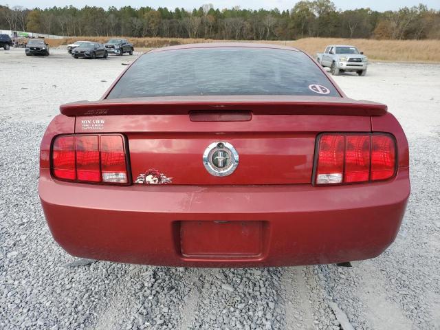 1ZVHT80N495110907 - 2009 FORD MUSTANG RED photo 6