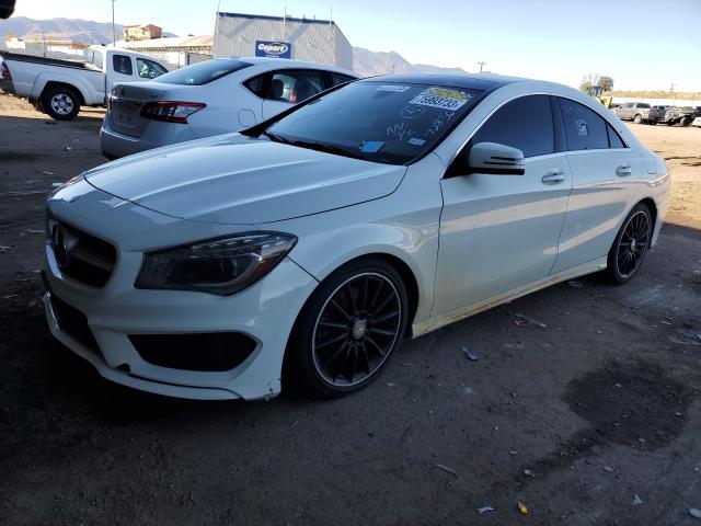 WDDSJ4GB5FN272856 - 2015 MERCEDES-BENZ CLA 250 4MATIC WHITE photo 1