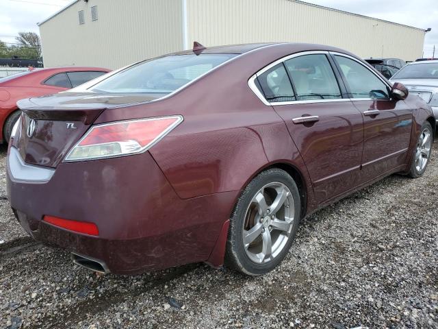 19UUA8F53AA004878 - 2010 ACURA TL MAROON photo 3