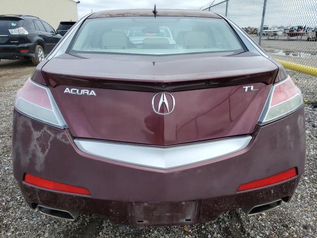 19UUA8F53AA004878 - 2010 ACURA TL MAROON photo 6