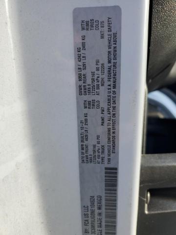 3C6MRVJG0NE104624 - 2022 RAM PROMASTER 3500 HIGH თეთრი ფოტო 13