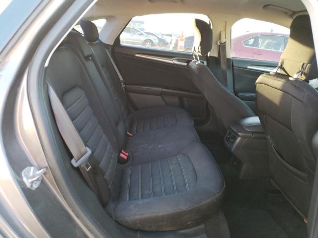 1FA6P0H79E5366708 - 2014 FORD FUSION SE GRAY photo 10