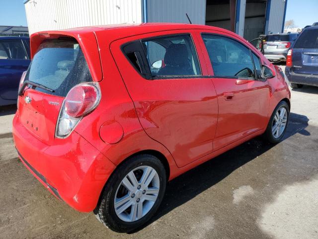 KL8CD6S9XEC541474 - 2014 CHEVROLET SPARK 1LT RED photo 3