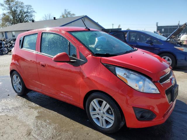 KL8CD6S9XEC541474 - 2014 CHEVROLET SPARK 1LT RED photo 4