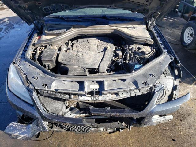 4JGDA5HB9CA056577 - 2012 MERCEDES-BENZ ML 350 4MATIC GRAY photo 12