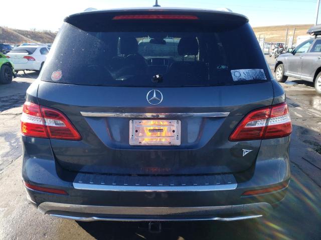 4JGDA5HB9CA056577 - 2012 MERCEDES-BENZ ML 350 4MATIC GRAY photo 6