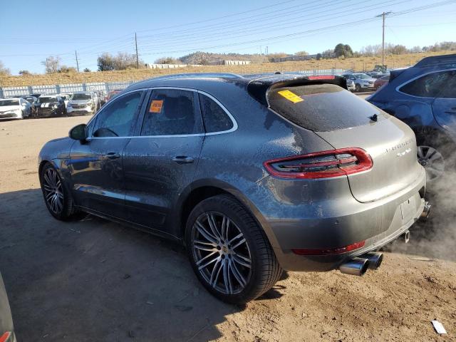 WP1AF2A51FLB92012 - 2015 PORSCHE MACAN TURBO GRAY photo 2