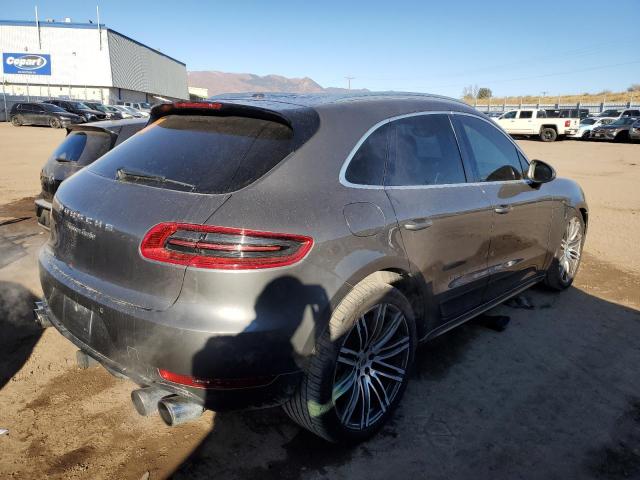 WP1AF2A51FLB92012 - 2015 PORSCHE MACAN TURBO GRAY photo 3