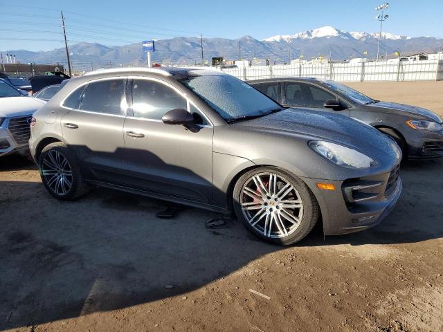 WP1AF2A51FLB92012 - 2015 PORSCHE MACAN TURBO GRAY photo 4