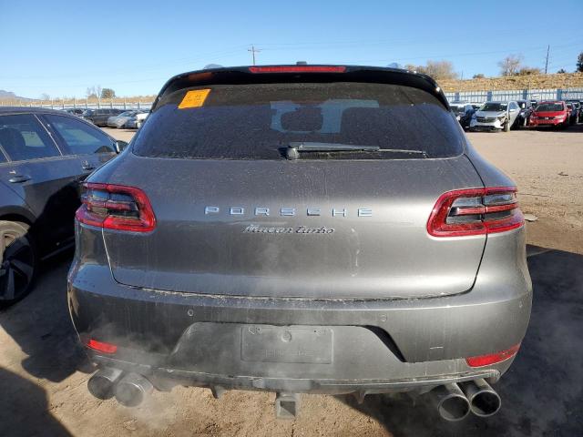 WP1AF2A51FLB92012 - 2015 PORSCHE MACAN TURBO GRAY photo 6