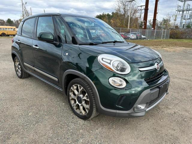 ZFBCFADH3EZ014529 - 2014 FIAT 500L TREKKING GREEN photo 1