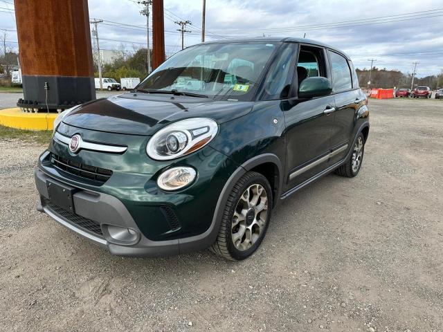 ZFBCFADH3EZ014529 - 2014 FIAT 500L TREKKING GREEN photo 2