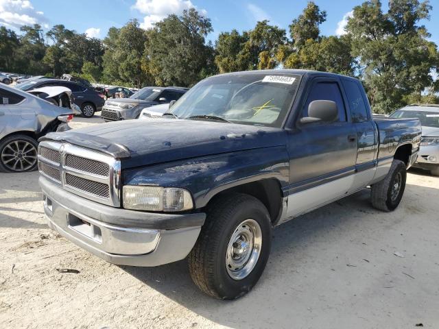 1B7HC13Z9YJ131864 - 2000 DODGE 1500 BLUE photo 1