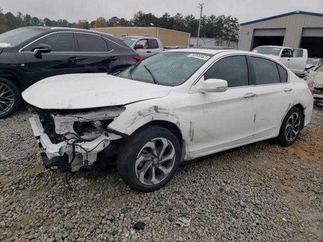 1HGCR2F89HA098335 - 2017 HONDA ACCORD EXL WHITE photo 1