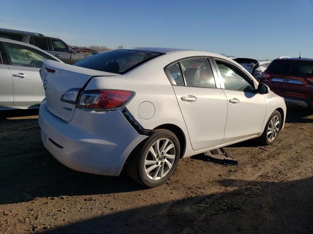 JM1BL1W78D1799939 - 2013 MAZDA 3 I WHITE photo 3