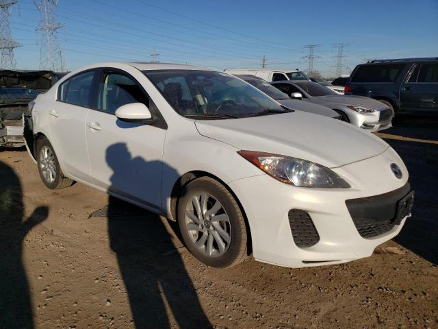 JM1BL1W78D1799939 - 2013 MAZDA 3 I WHITE photo 4