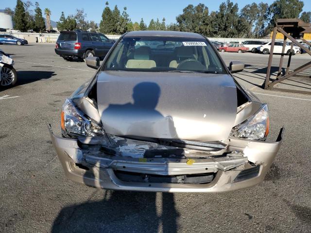 1HGCM56457A062167 - 2007 HONDA ACCORD LX BEIGE photo 5