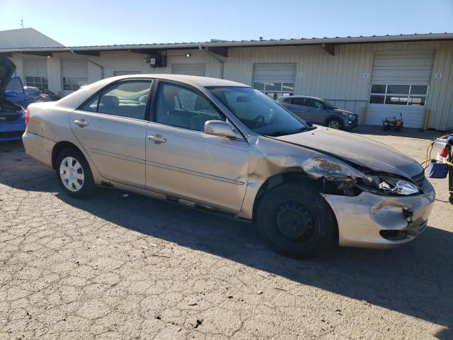 4T1BE32K92U098768 - 2002 TOYOTA CAMRY LE GOLD photo 4