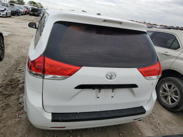 5TDZK3DC0ES467544 - 2014 TOYOTA SIENNA WHITE photo 2