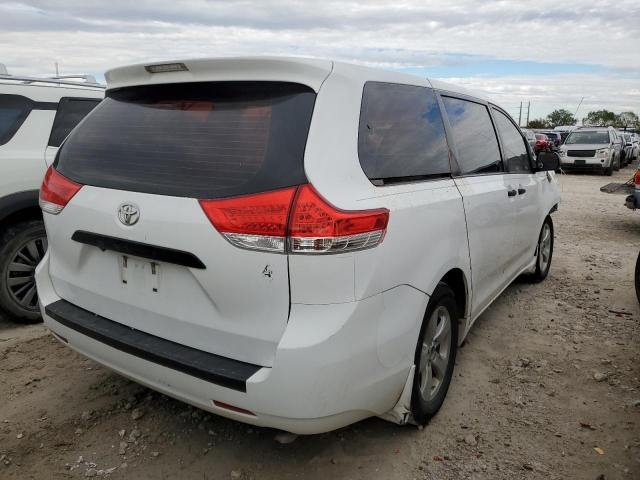 5TDZK3DC0ES467544 - 2014 TOYOTA SIENNA WHITE photo 6