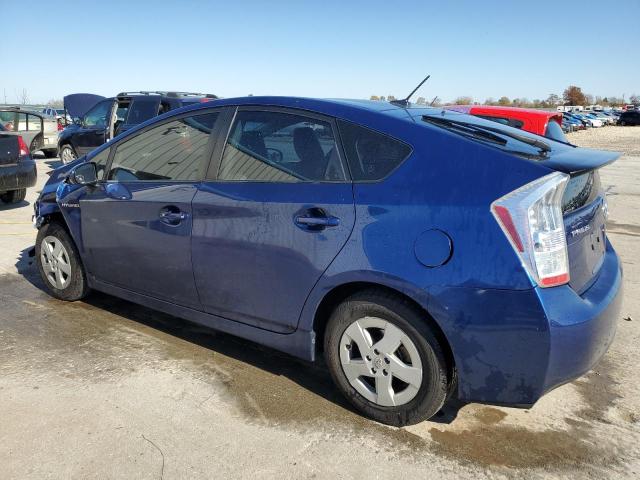 JTDKN3DU4B0325391 - 2011 TOYOTA PRIUS BLUE photo 2