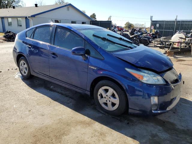 JTDKN3DU4B0325391 - 2011 TOYOTA PRIUS BLUE photo 4