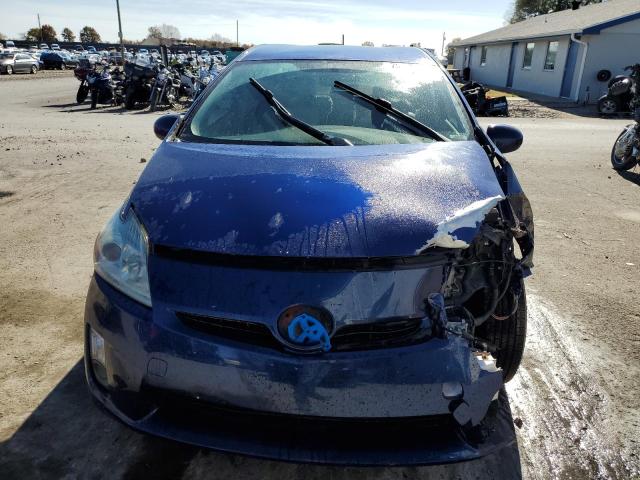 JTDKN3DU4B0325391 - 2011 TOYOTA PRIUS BLUE photo 5