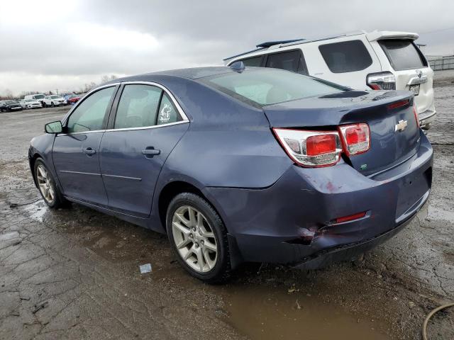 1G11C5SLXEF239701 - 2014 CHEVROLET MALIBU 1LT BLUE photo 2