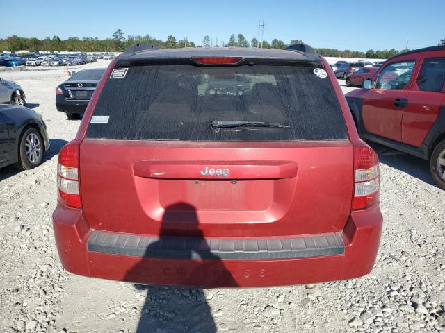 1J8FT47018D785561 - 2008 JEEP COMPASS SPORT RED photo 6