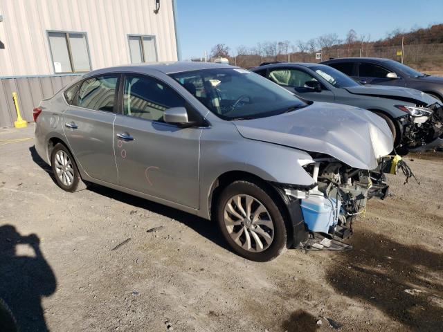 3N1AB7AP8KY425710 - 2019 NISSAN SENTRA S SILVER photo 4