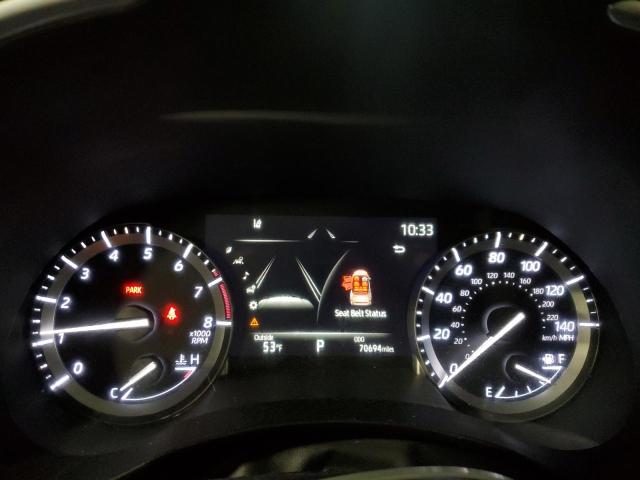 5TDGZRBH4NS586282 - 2022 TOYOTA HIGHLANDER XLE BLUE photo 9