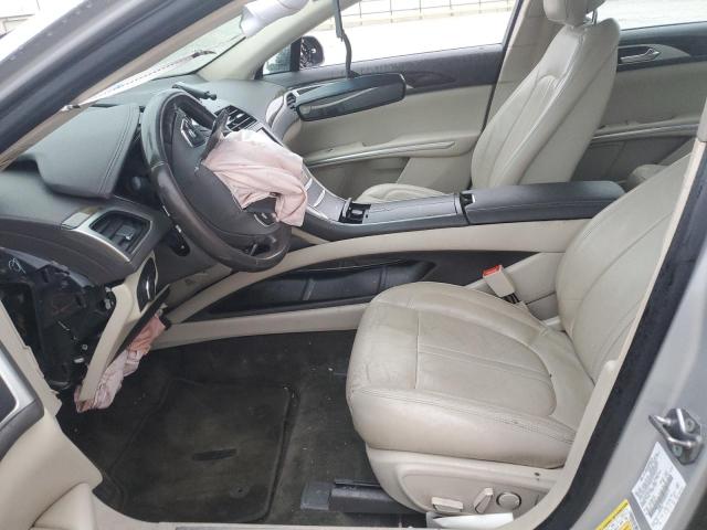 3LN6L2G92GR623174 - 2016 LINCOLN MKZ SILVER photo 6