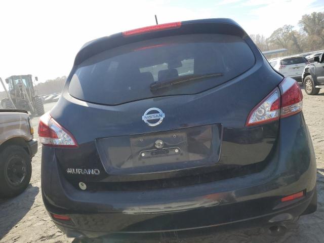 JN8AZ1MUXBW057288 - 2011 NISSAN MURANO S BLACK photo 6