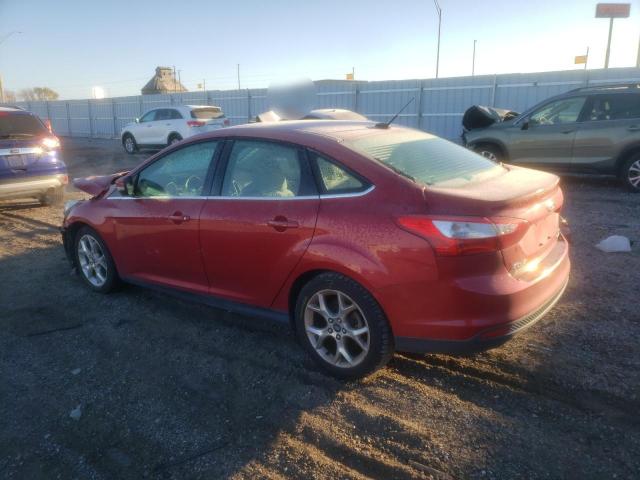 1FAHP3H25CL450712 - 2012 FORD FOCUS SEL RED photo 2