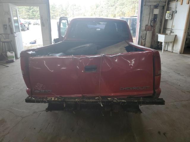 1GCCS19WXWK254171 - 1998 CHEVROLET S TRUCK S10 RED photo 6