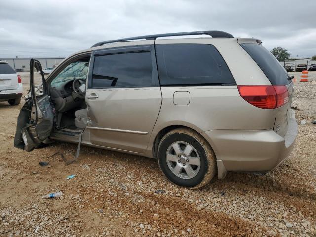 5TDZA23C64S050099 - 2004 TOYOTA SIENNA CE BEIGE photo 2