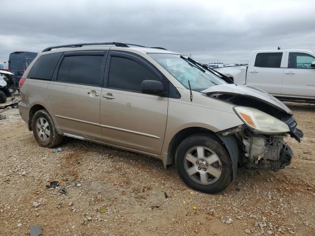 5TDZA23C64S050099 - 2004 TOYOTA SIENNA CE BEIGE photo 4