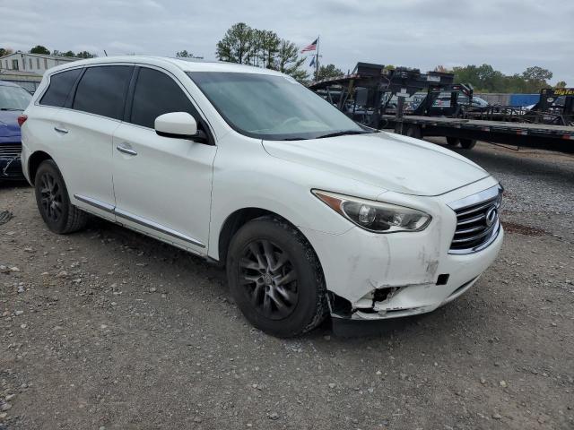 5N1AL0MN0DC325264 - 2013 INFINITI JX35 WHITE photo 4