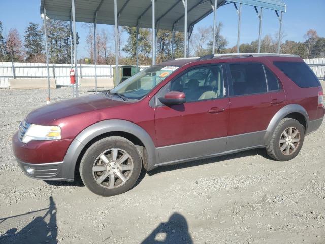 1FMDK02W98GA31520 - 2008 FORD TAURUS X SEL BURGUNDY photo 1