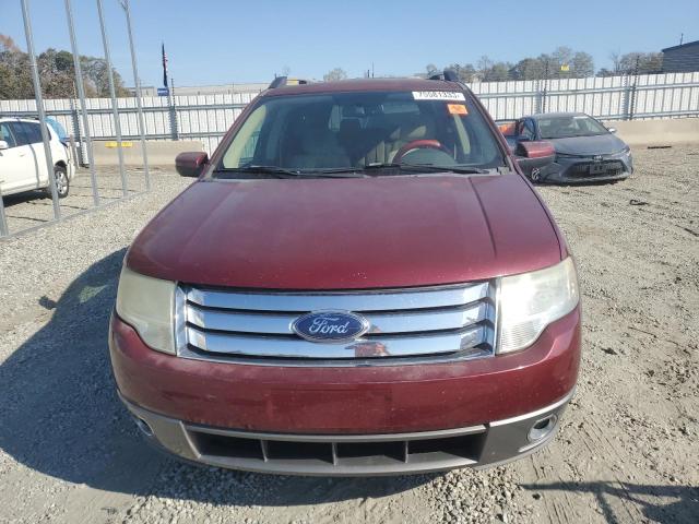 1FMDK02W98GA31520 - 2008 FORD TAURUS X SEL BURGUNDY photo 5