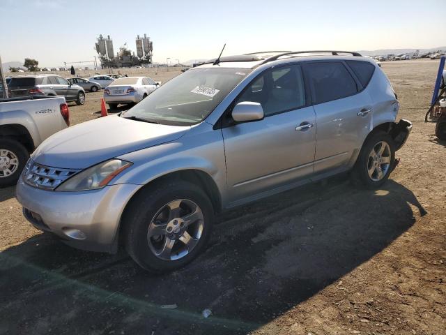 JN8AZ08T14W214110 - 2004 NISSAN MURANO SL SILVER photo 1