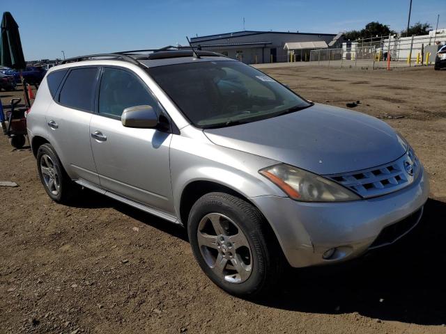 JN8AZ08T14W214110 - 2004 NISSAN MURANO SL SILVER photo 4