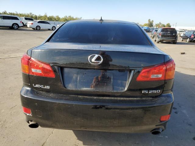 JTHBK262175029901 - 2007 LEXUS IS 250 BLACK photo 6