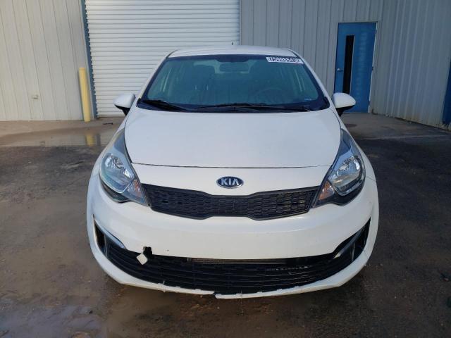 KNADM4A32H6035957 - 2017 KIA RIO LX WHITE photo 5