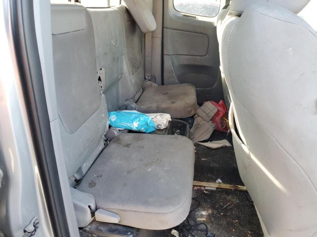 5TFUU4EN5FX125514 - 2015 TOYOTA TACOMA ACCESS CAB ვერცხლისფერი ფოტო 10