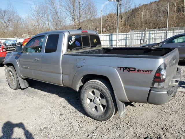 5TFUU4EN5FX125514 - 2015 TOYOTA TACOMA ACCESS CAB SILVER photo 2